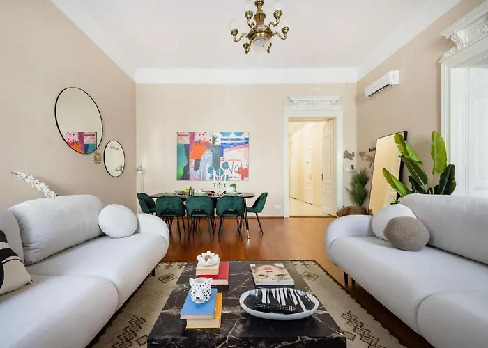 Appartamento Art House Bold Luxe 3br Grand Views By Danube